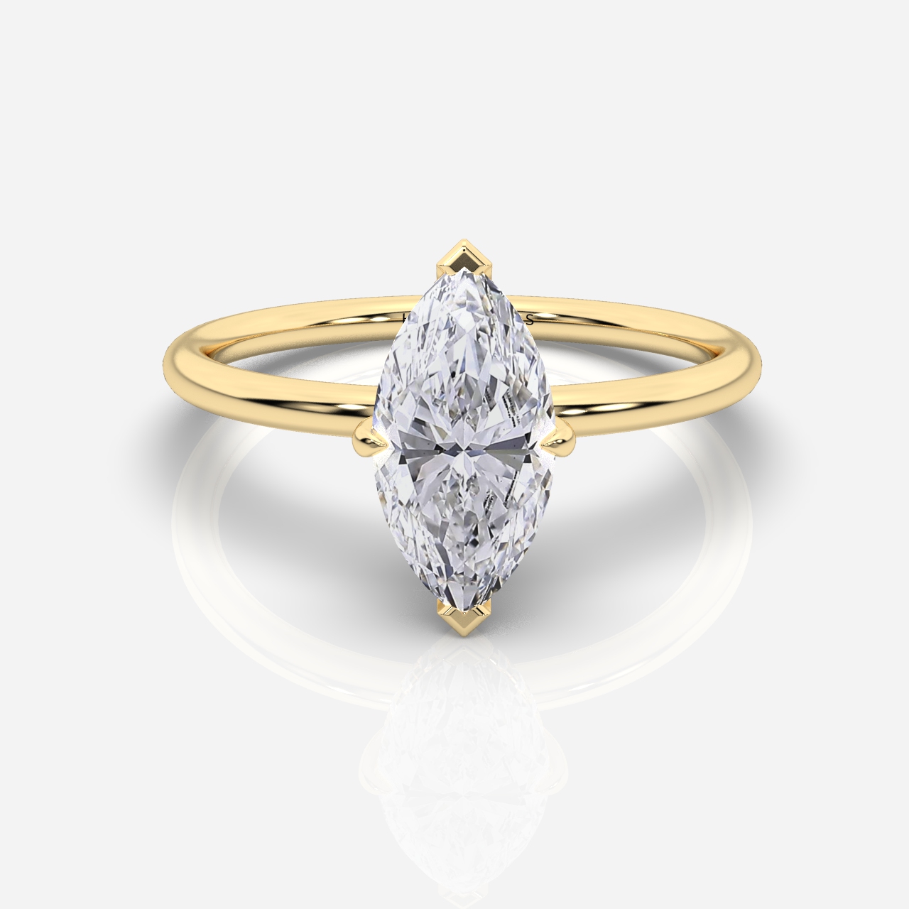 Juliette Hidden Halo Marquise